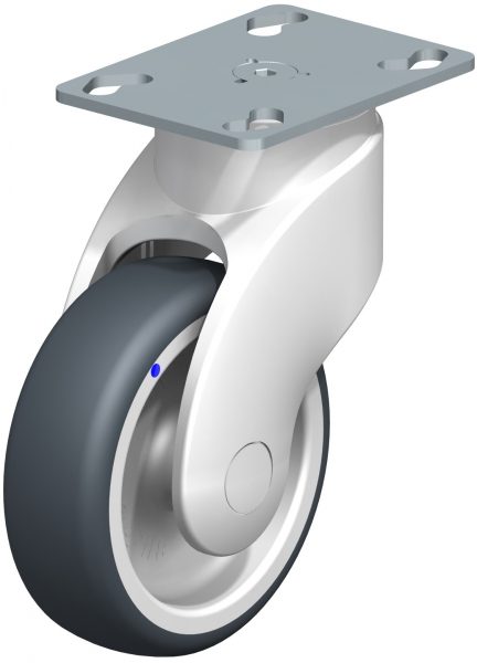 Roulettes pivotantes moyeu lisse G